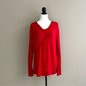 Red Olsen Sweater Size Large